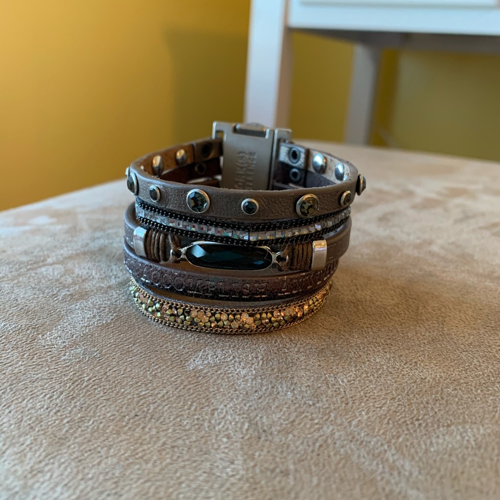 Good works leather bracelet